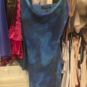 Dynamite Vibrant Blue and Green Attire